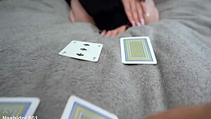 Eva Barbie Lost Strip Game, Took Deep Blowjob With Cum In Mouth