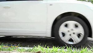 Brazilian teacher Vivian Lola got assfucked by 1, 2, 3 guys, then all 6 gangbanged with triple anal!