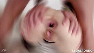 Sofia Star takes monsters of DAP with balls-deep anal. Gapes and swallows in rough action!