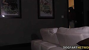 Asian Marica Hase Takes Big Black Cock Anally