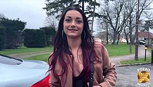 Angela Jolie Minette Craves Hard Cock in Sexy Stockings