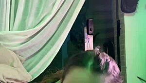 cunhada gets messy with cum in hot amateur action