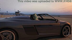Franklin gets hooker service in gta 5