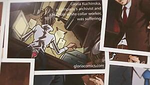 gloria's vibrating doodad conquers the bad boss in this full movie storyline