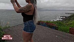 不敢信Anne大陰蒂海灘濕猛操！純震驚！