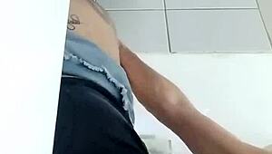 She was cooking and ended up fucked and filled with cum!