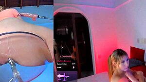 Latina Amateur Enjoys Machine Sucking