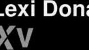 Lexidona Performs a Sensual Striptease in Front of the Mirror, Teasing with Undressing and Clothes Ripped