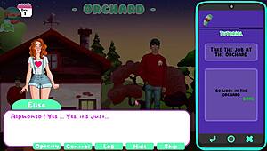 Emotional Paradise Island Adventure: She Blows Him Voyeuristically in Orchard - Part 1