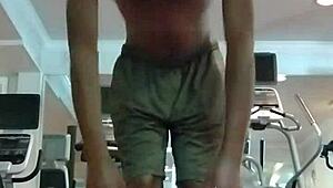 hey, wanna see my pole dance moves in the dorm gym?