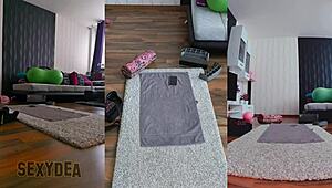 Join me's naughty naked workout, you perv!