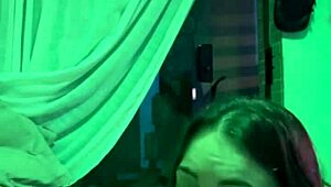 cunhada gets messy with cum in hot amateur action