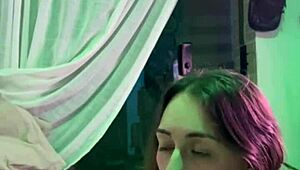 cunhada gets messy with cum in hot amateur action