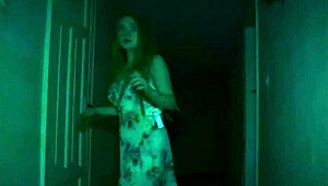 Halloween madness unfolds in the house trailer