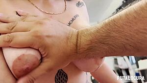 Putalocura - Tetona Española Nadja Hot Saca La Lefa De Torbe Follando Y Chupando!