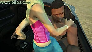 Franklin gets hooker service in gta 5