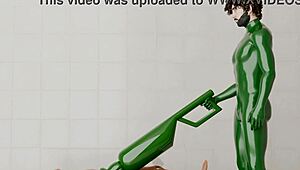 i used a rotating machine on my friend, it was kinda weird