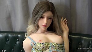 Holy! Blonde YJL Sex Doll Shows Off Hot Body and Sexy Pussy!