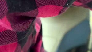 Uber Driver Flirts with Passenger and Takes Her Home to Fuck