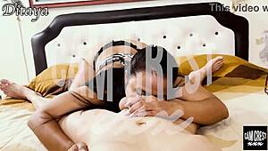 Ditaya eagerly swallows your cum in this kinky POV session