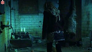 Halloween madness unfolds in the house trailer