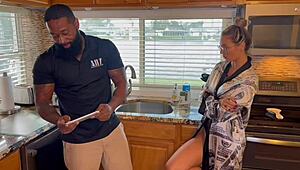 hot milf mandy rhea pays her debt with ass addicted to bbc!