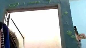 Indonesian Girl Caught Taking Bath on Webcam Live