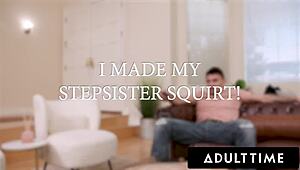 I’m shocked, Coco Lovelock lets stepbro make her squirt hard!