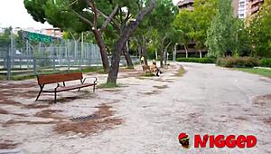 hey, i'm lady medusa trying my first anal with a big-dick black guy