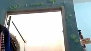 Indonesian Girl Caught Taking Bath on Webcam Live