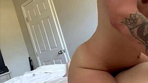 Slim escort rides old man and takes cum on ass