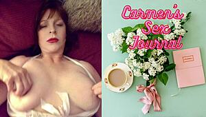 Granny Carmen Angel, the slutty gilf, deepthroats cock in wild POV action. Her oral skills shine!