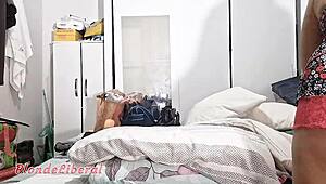 Blonde Milf Gets Sensual Fucking By Her Homemade Bob Doll