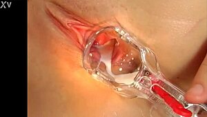 Euro Blonde Babe Teases Solo With Natural Tits And Speculum