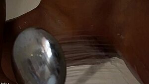 Hot Monika Fox enjoys a seductive shower.