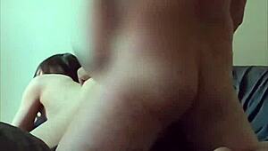 Neighbor Girl Screwed Hard by Daddy in Wild Homemade Action!