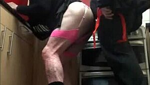 crossdresser takes ass to mouth collection