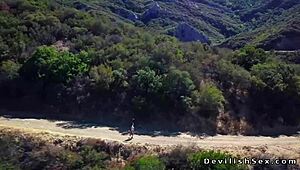 Brunette Babe Sucks and Fucks Her Handsome Coach Hard