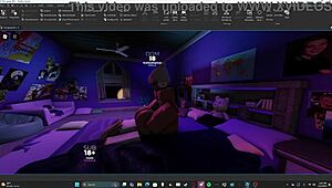 Blonde's Passionate Ride on Huge Cock