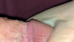 Sloppy POV blowjob closeup with cock and pussy 😏