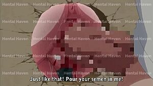 Stepsister bends over for intense stretching and raw action