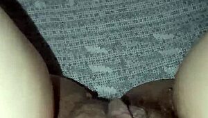 this milf has her hairy pussy open and ready