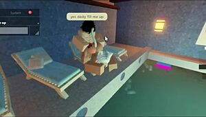 Milf Rides Big Cock In Pool For Creampie