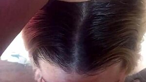 deepthroat my black cock with blonde slut lover