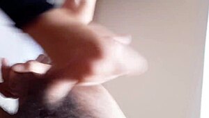 A Good Spanking Turns Into Dick Slapping and Deep Throat Action