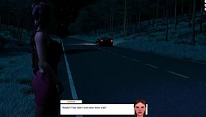 Let's Play Midnight Ride Galactic Detour DLC with Robot Love Ending 2