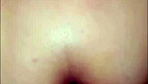 Brunette couple's crazy anal fucking with big cock moans 😩