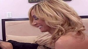 Kira Croft and Lexxi Tyler explore lesbian sex with toys