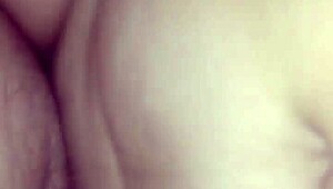 latina wife gets outdoor anal while husband works