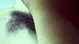 i fucked her hairy pussy in missionary and came on it